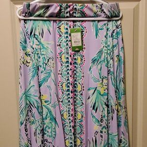 Lilly Pulitzer Maxi Skirt - It's Impawsible